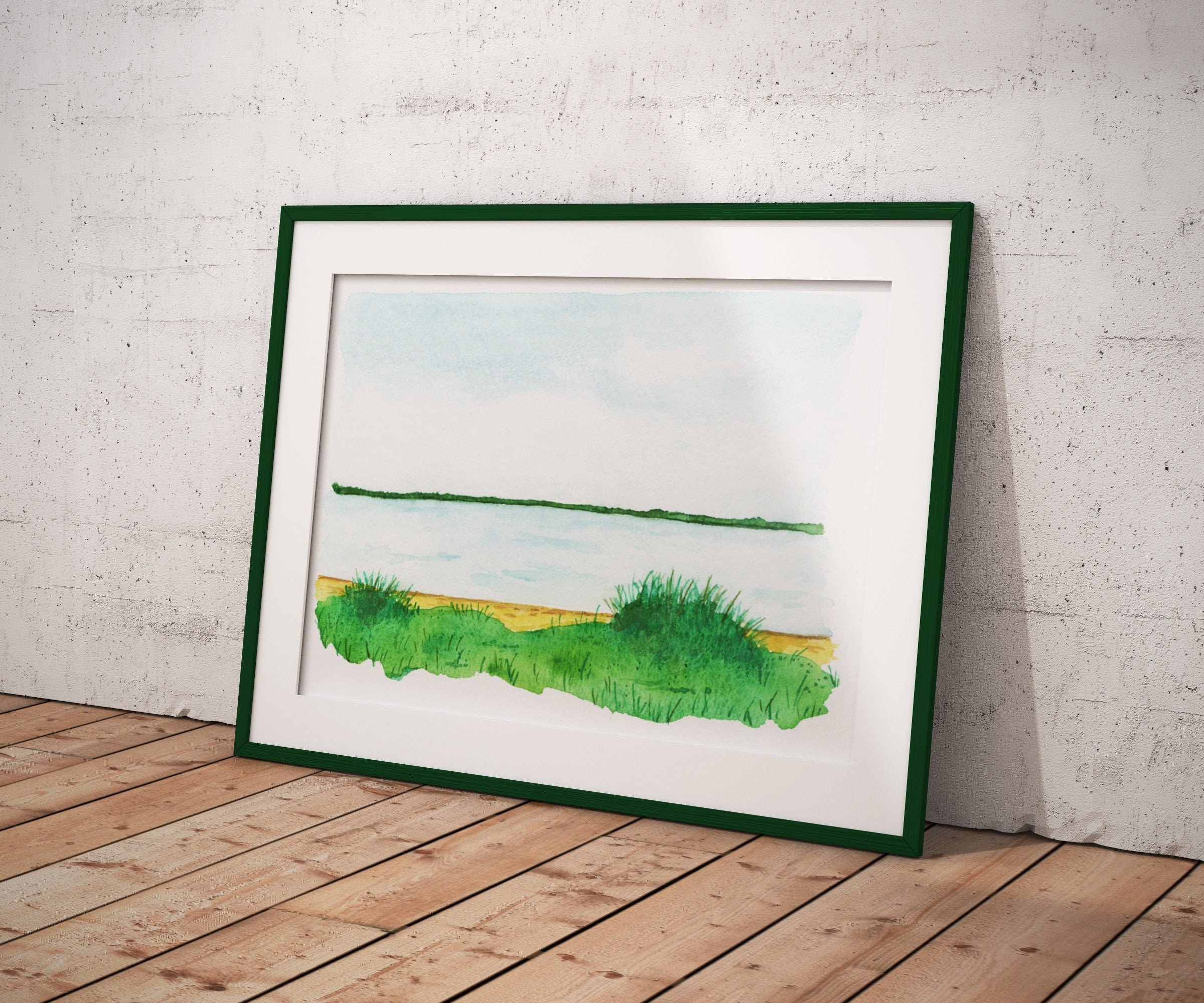 Lake Views - Germany - Brandenburg // A4-A3 // Poster, Architecture, Art.