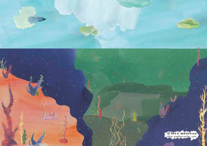 Free Downloadable Activity Set - Berlin Underwater -Cutout/Collage (PRIVATE USE ONLY) - Printable